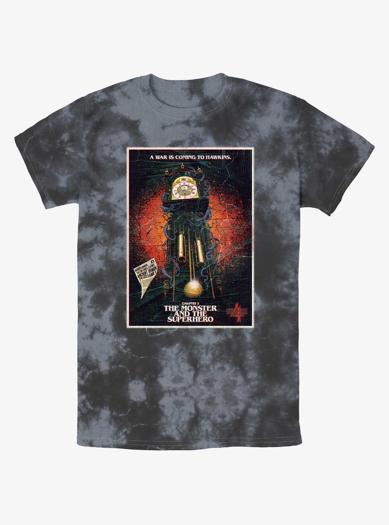 Stranger Things x Butcher Billy The Monster and the Superhero Mineral Wash T-Shirt, , hi-res