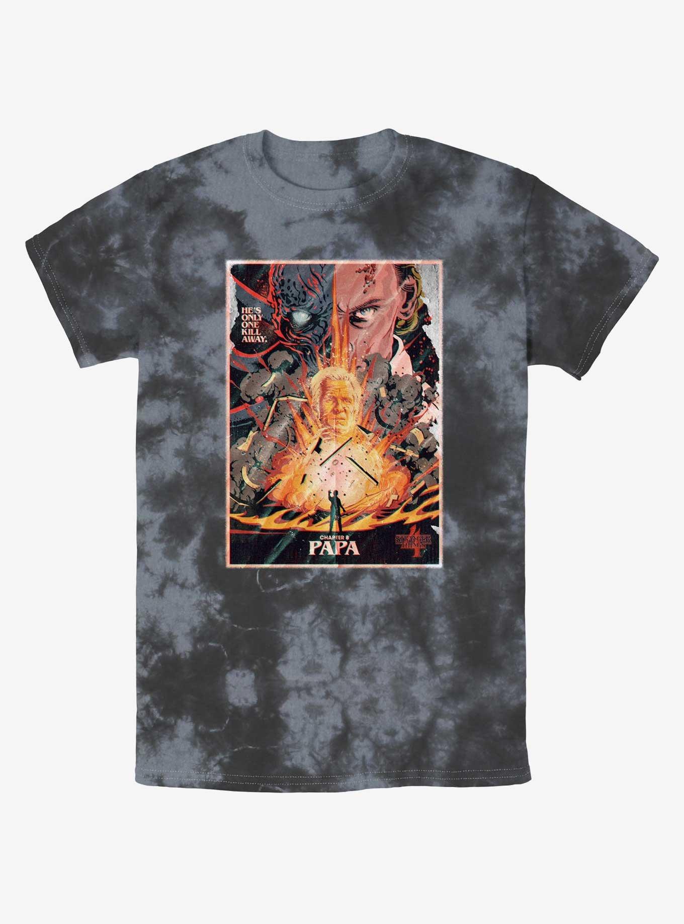 Stranger Things x Butcher Billy Papa Mineral Wash T-Shirt, , hi-res