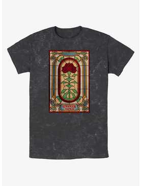 Stranger Things Stained Glass Mineral Wash T-Shirt, , hi-res