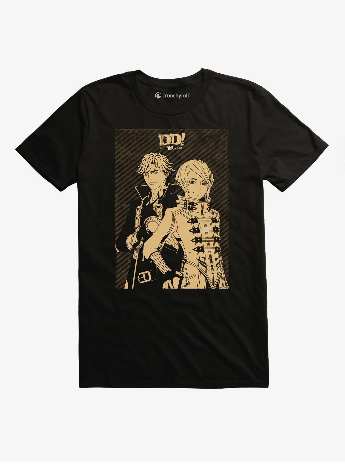 Double Decker! Portrait T-Shirt, BLACK, hi-res