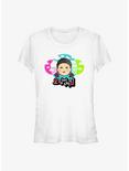 Squid Game Cartoon Young-Hee Doll Girls T-Shirt, WHITE, hi-res
