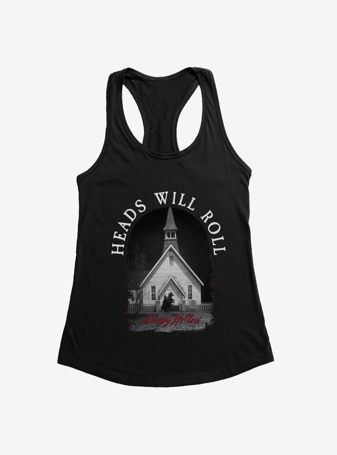 Sleepy Hollow The Headless Horseman Womens Tank Top, BLACK, hi-res