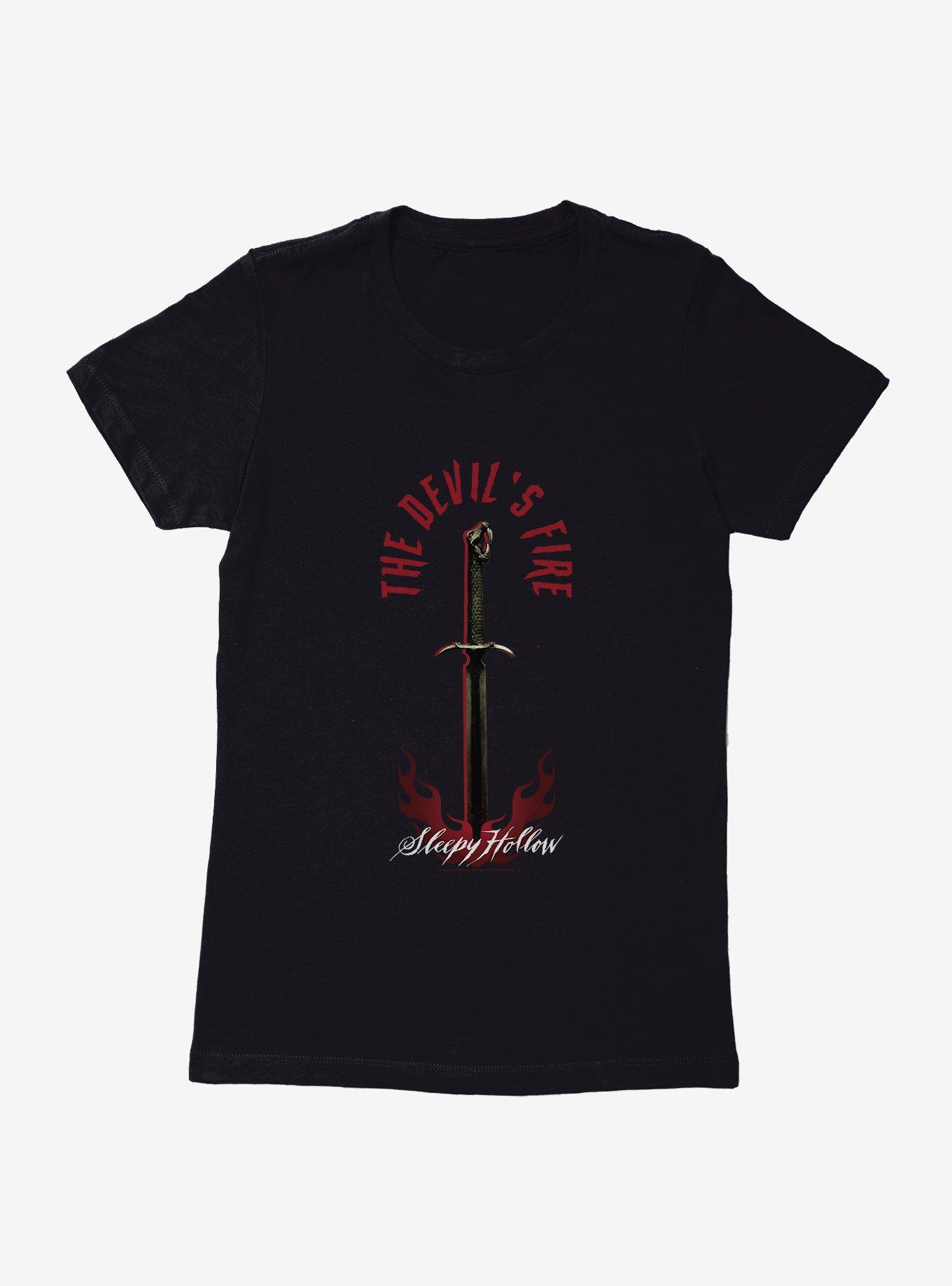 Sleepy Hollow The Devil's Fire Womens T-Shirt