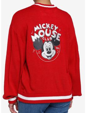 Her Universe Disney100 Mickey Mouse Club Vintage Girls Varsity Cardigan, , hi-res