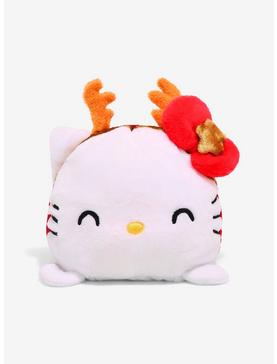 TeeTurtle Hello Kitty and Friends Reindeer & Santa Outfit Reversible Mood 5 Inch Hello Kitty Plush , , hi-res