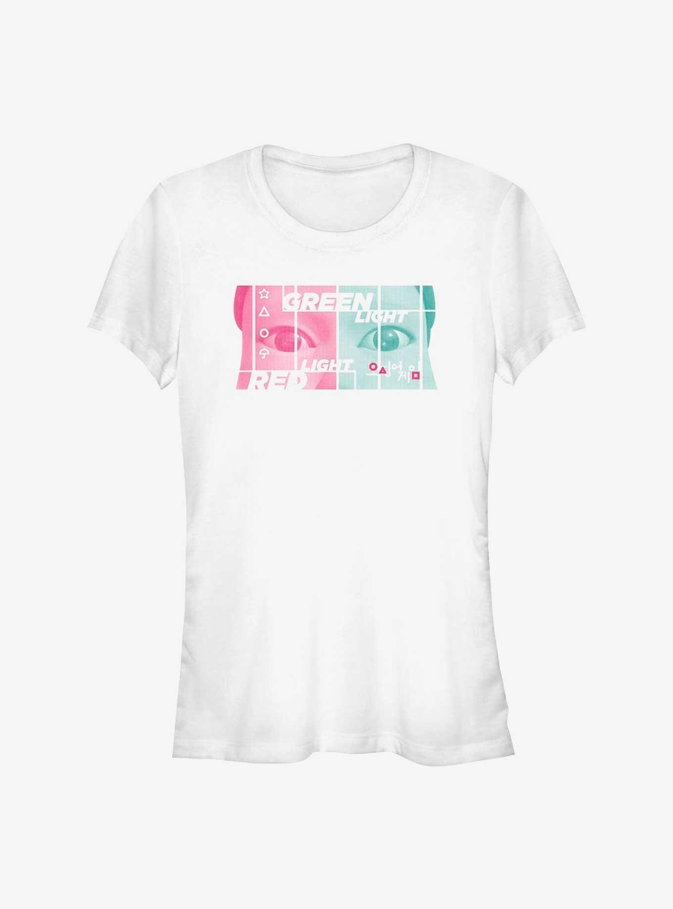 Squid Game Young-Hee Doll Eyes Girls T-Shirt, , hi-res