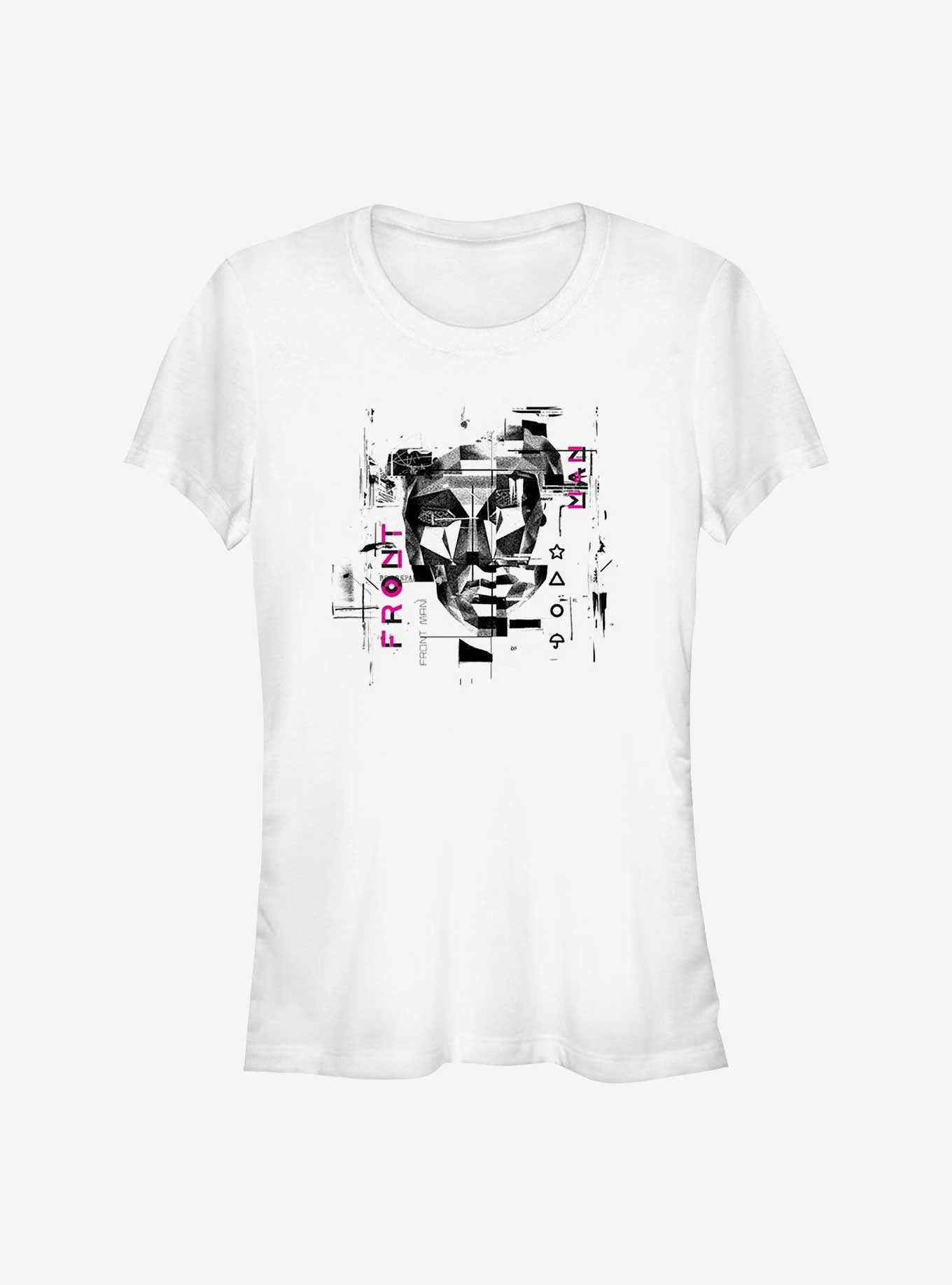 Squid Game Distorted Front Man Girls T-Shirt, , hi-res