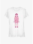 Squid Game Young-Hee The Doll Girls T-Shirt, WHITE, hi-res