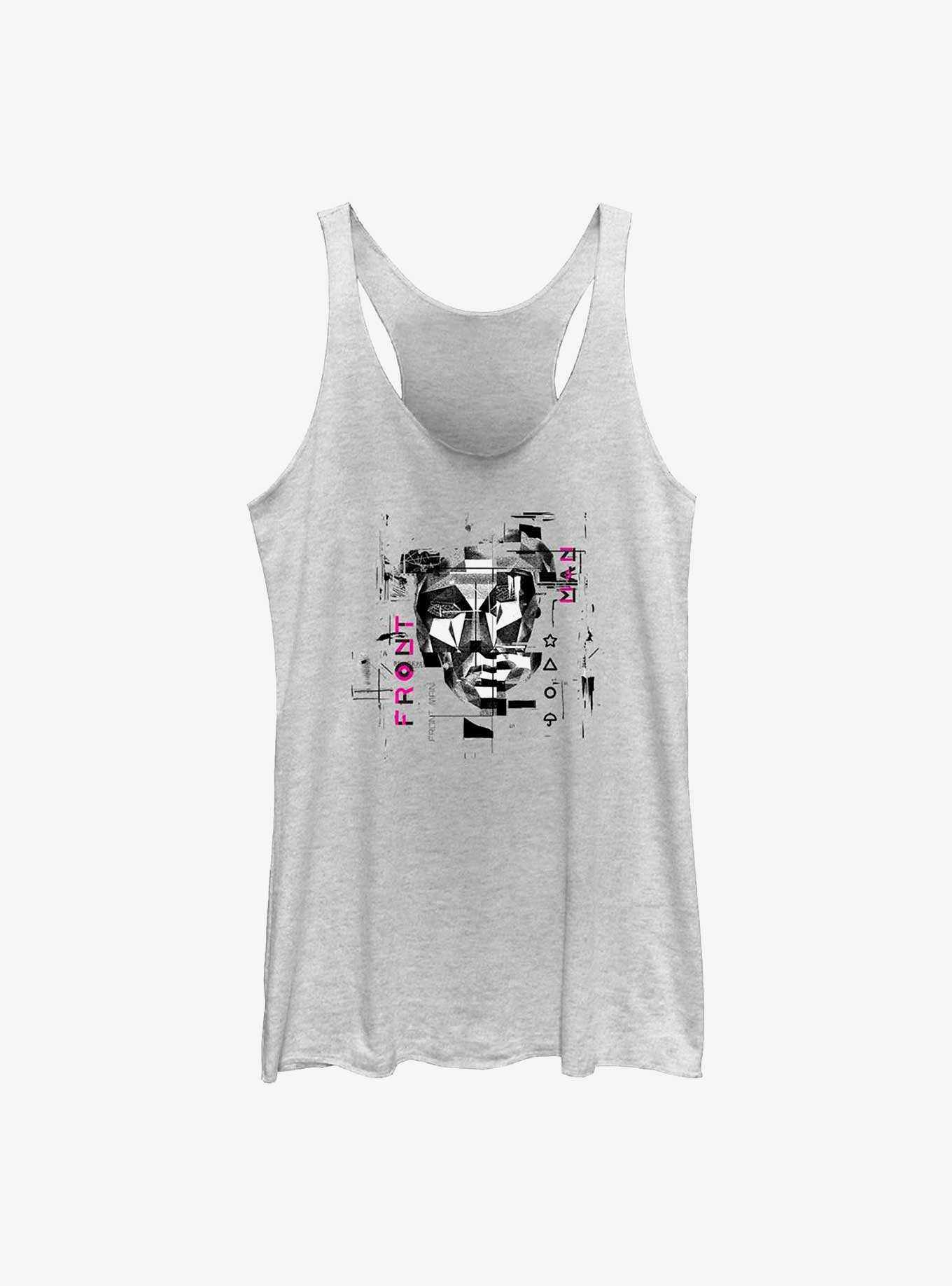 Squid Game Distorted Front Man Girls Tank, , hi-res