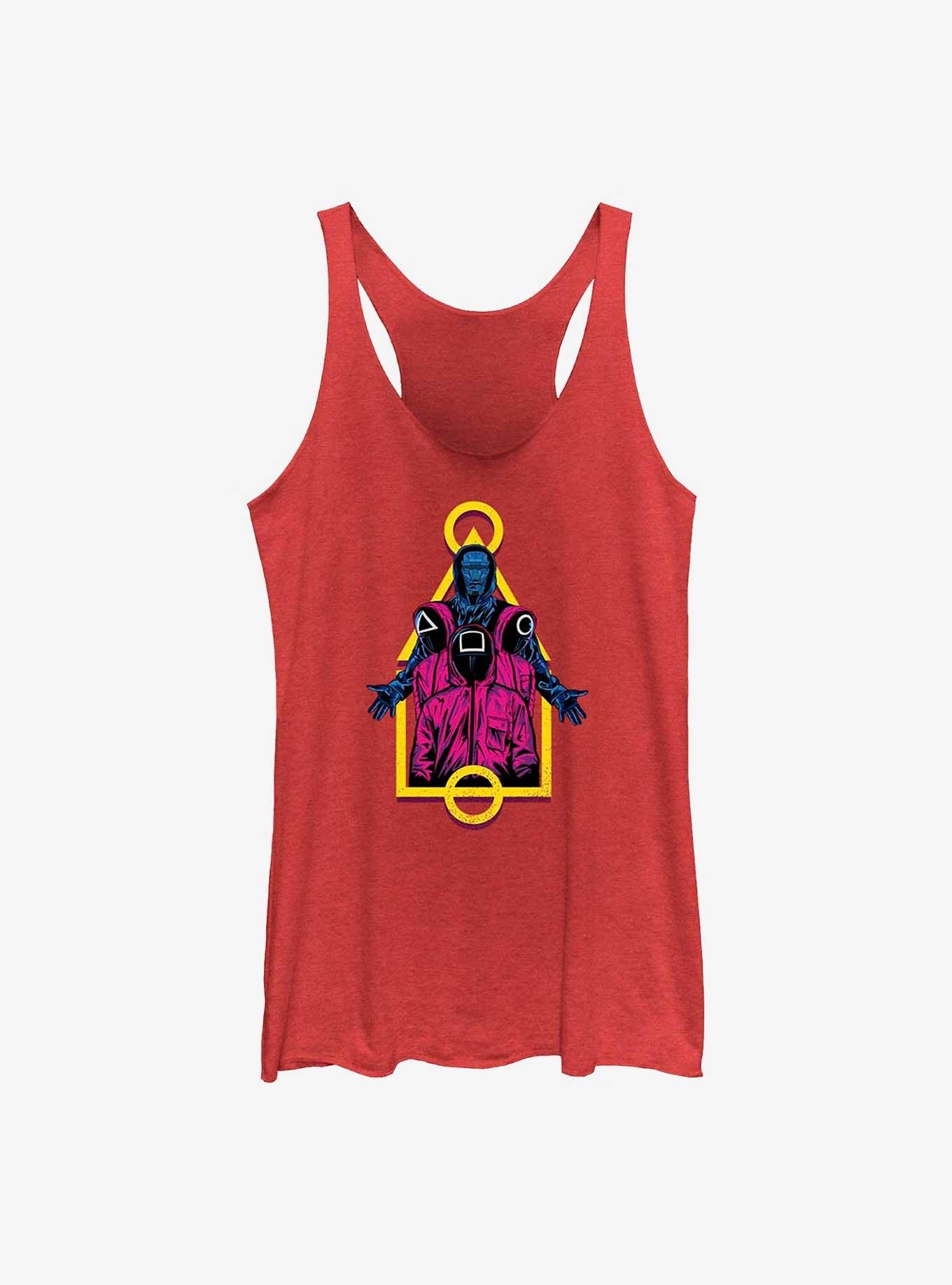 Squid Game Masked Men Girls Tank, , hi-res