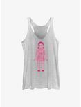 Squid Game Young-Hee The Doll Girls Tank, WHITE HTR, hi-res
