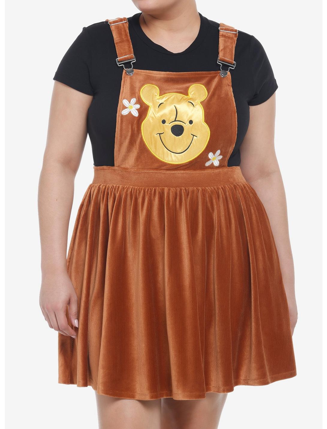 Disney Winnie The Pooh Corduroy Skirtall Plus Size, MULTI, hi-res