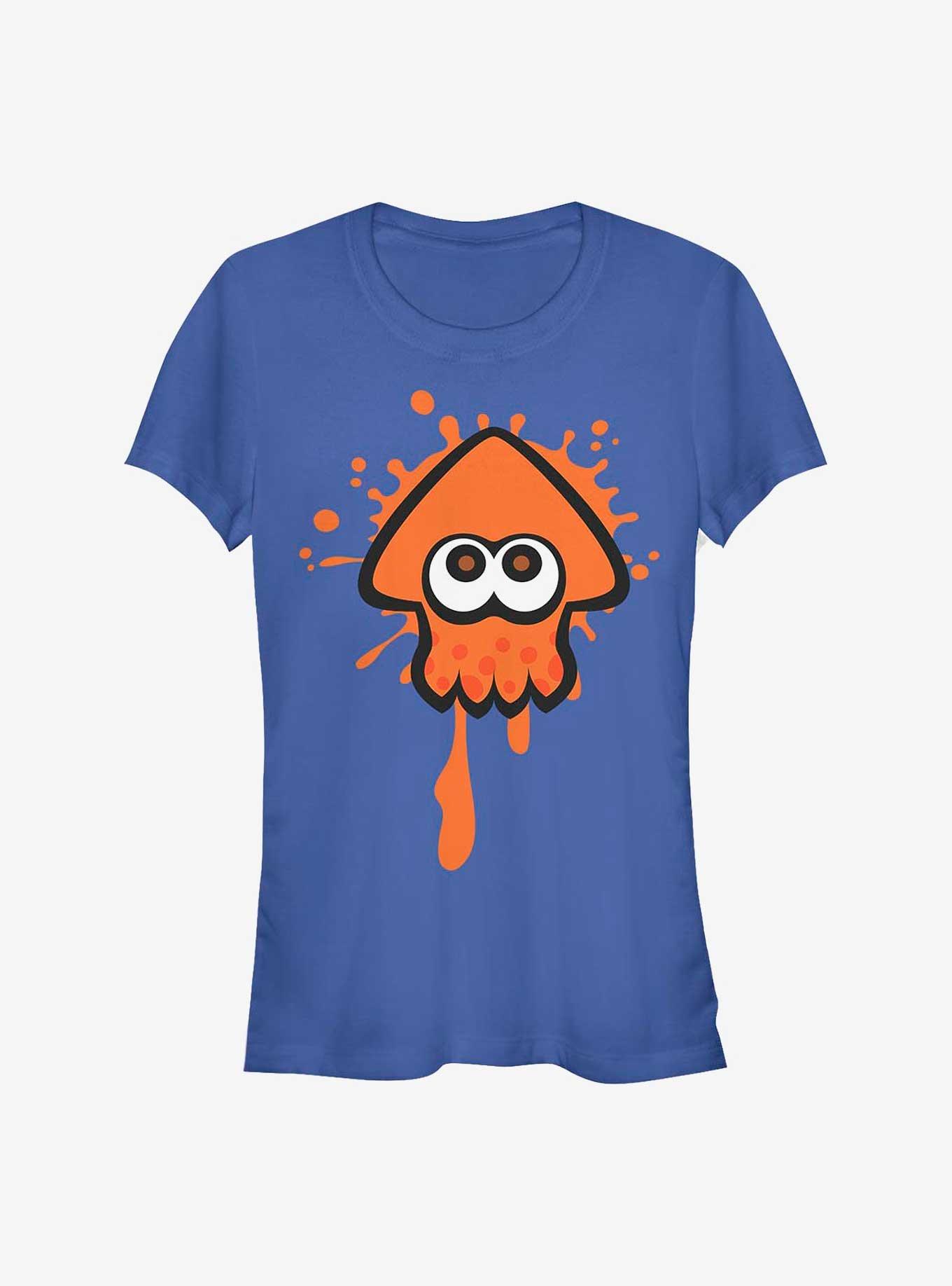 Nintendo Splatoon Orange Inkling Girls T-Shirt, ROYAL, hi-res