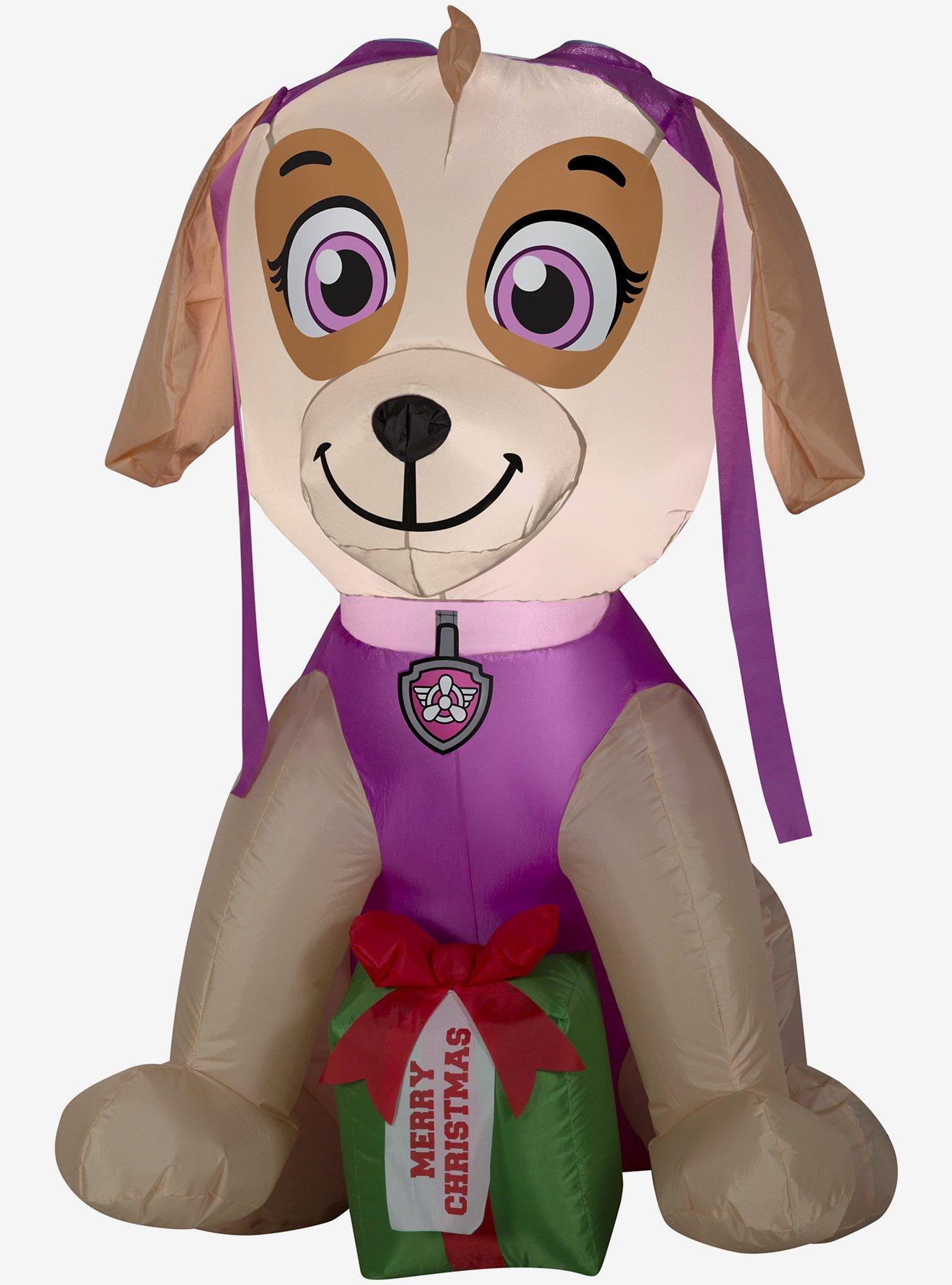 Nickelodeon Paw Patrol Skye With Present Small Airblown, , hi-res