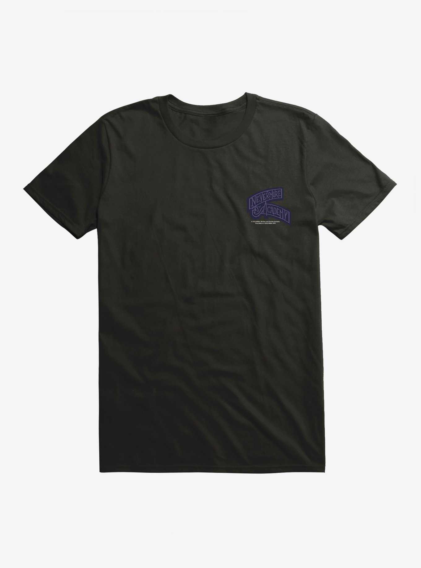 Wednesday Nevermore Academy Pocket T-Shirt, , hi-res