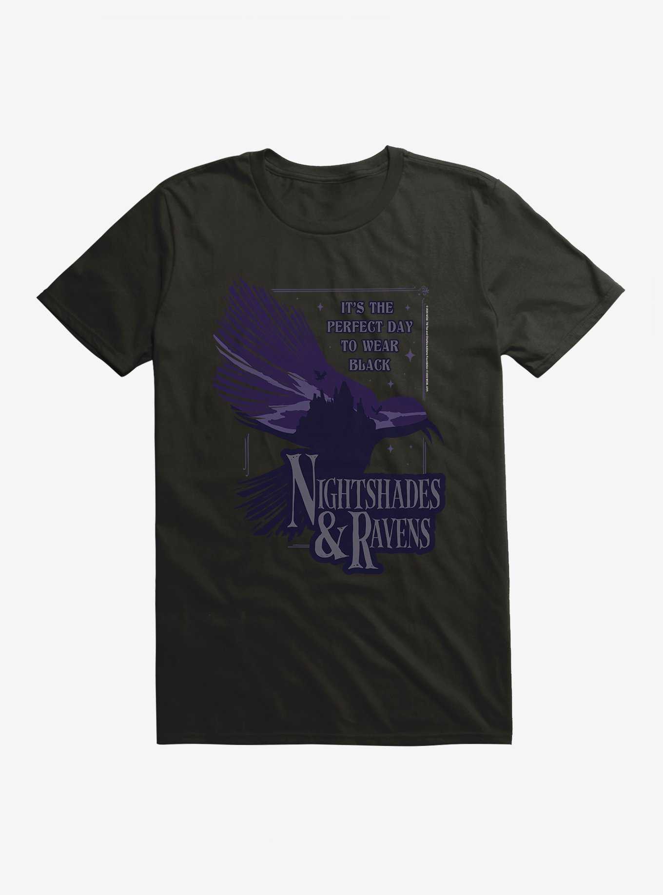 Wednesday Nightshades & Ravens T-Shirt, , hi-res