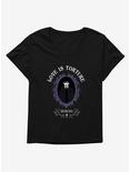 Wednesday Love Is Torture Womens T-Shirt Plus Size, BLACK, hi-res
