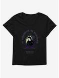 Wednesday On Wednesday's, We Wear Black Womens T-Shirt Plus Size, BLACK, hi-res
