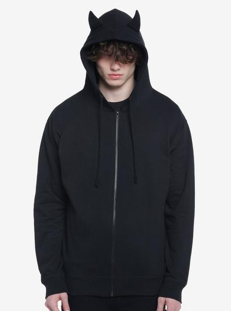 Black Horn Hoodie | Hot Topic