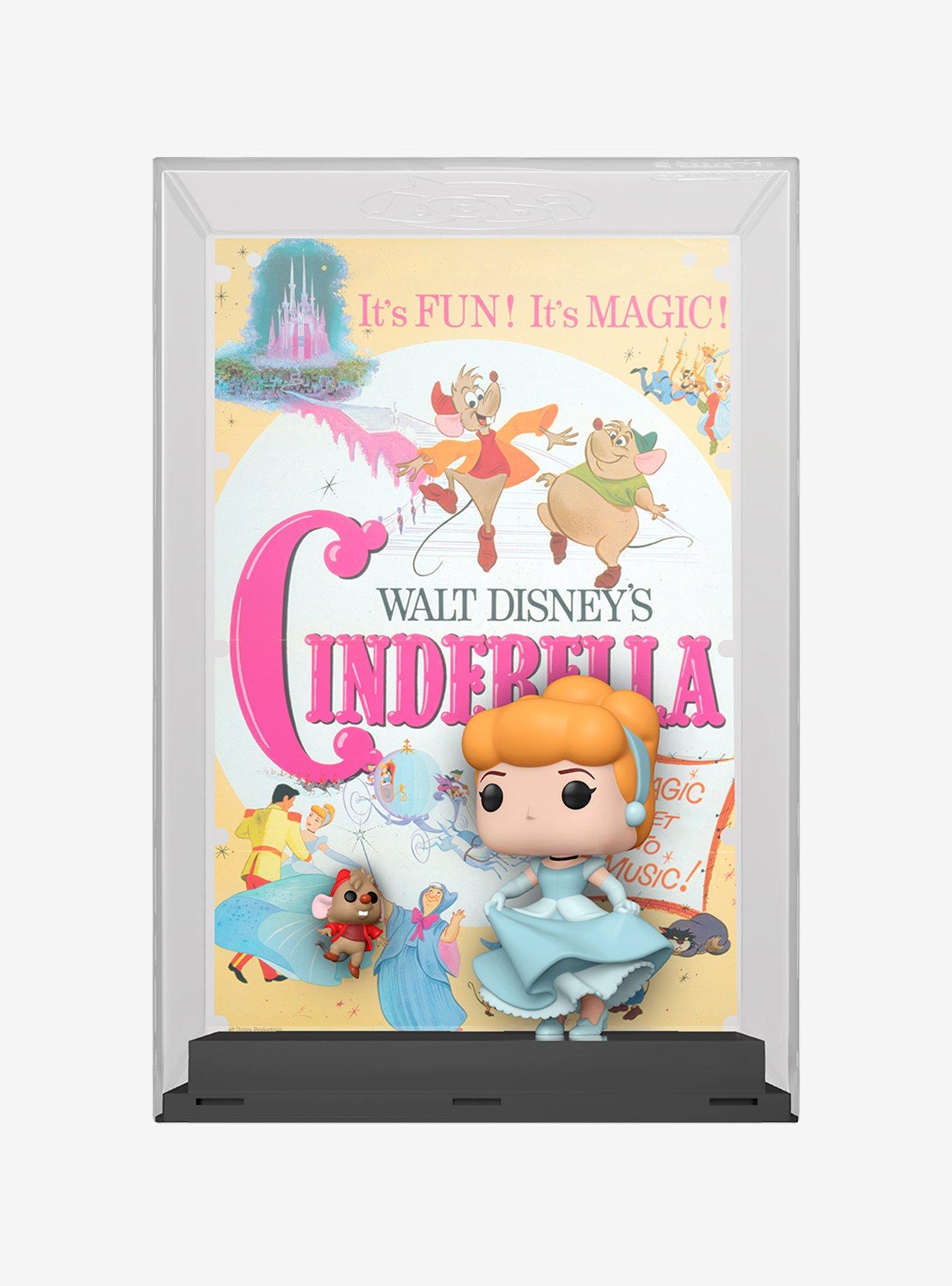 Funko Pop! Movie Posters Disney Cinderella with Jaq Vinyl Figures, , hi-res