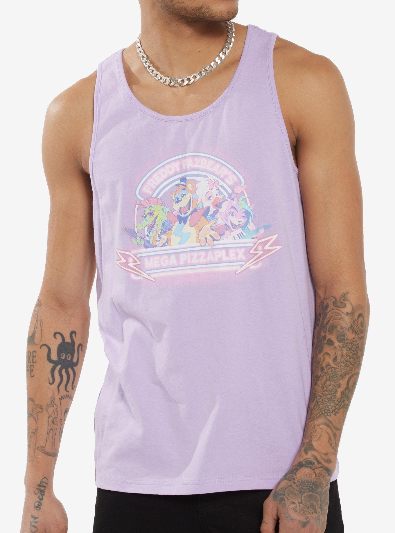 Five Nights At Freddy's Lavender Tank Top, LAVENDER, hi-res