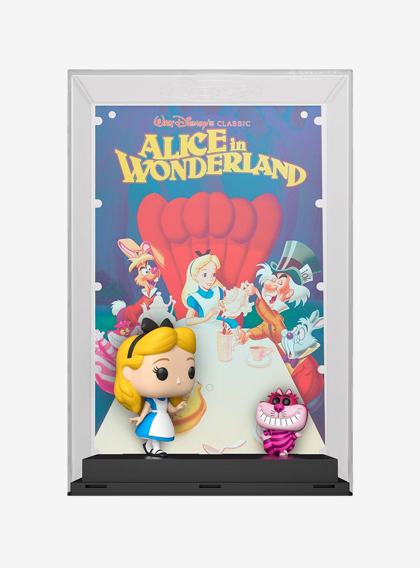 Funko Pop! Movie Posters Disney Alice in Wonderland Alice with Cheshire Cat Vinyl Figures, , hi-res