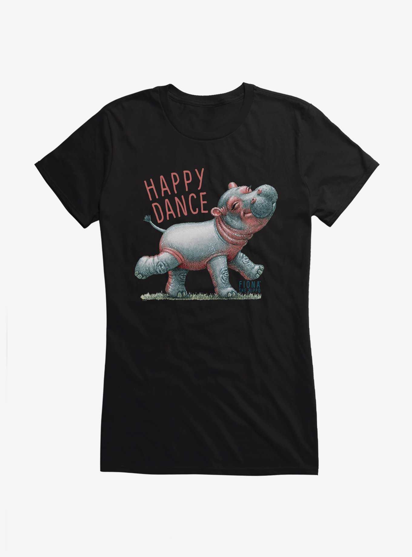 Fiona the Hippo Happy Dance Girls T-Shirt, , hi-res