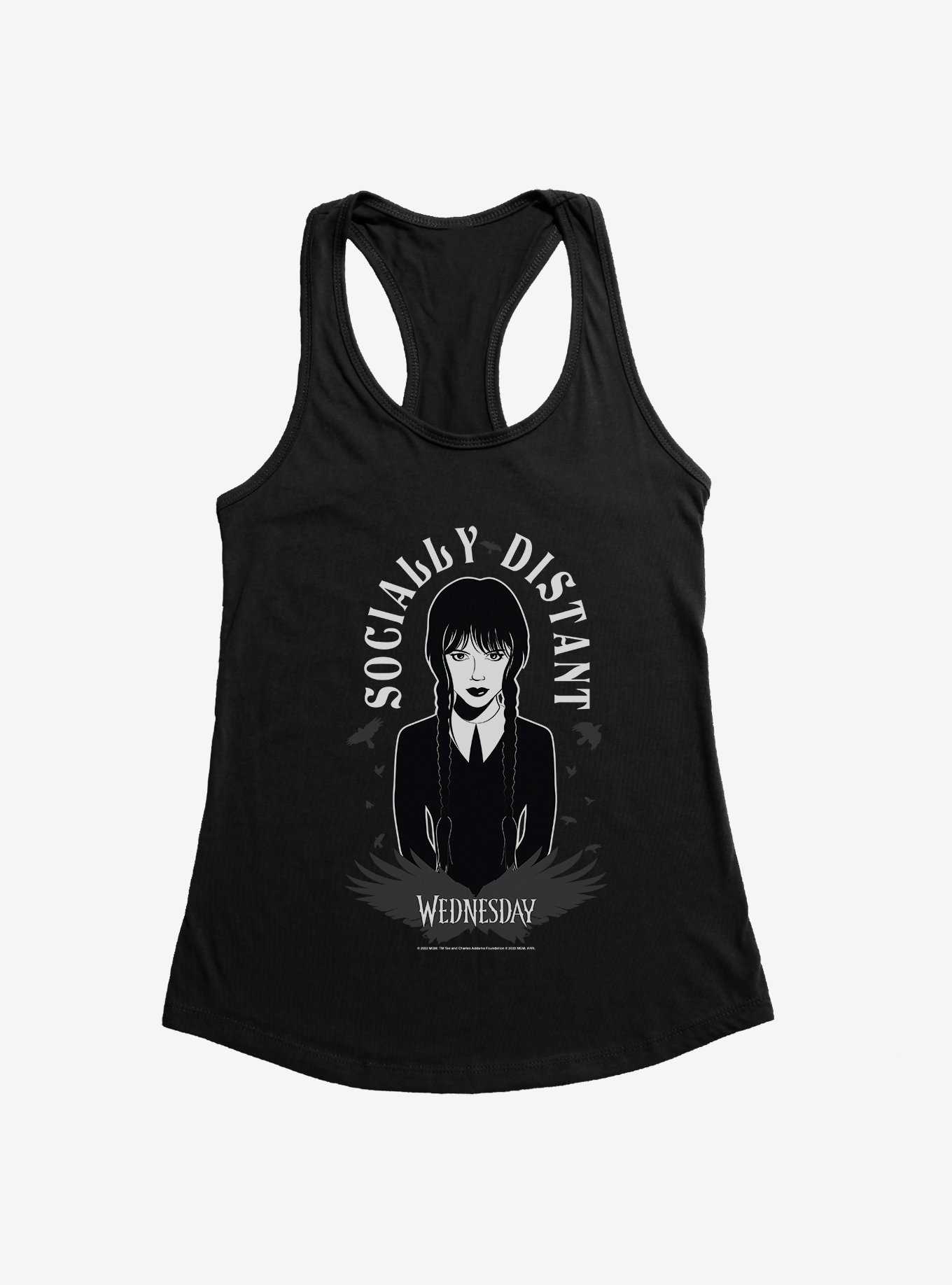 Wednesday Socially Distant Womens Tank Top, , hi-res