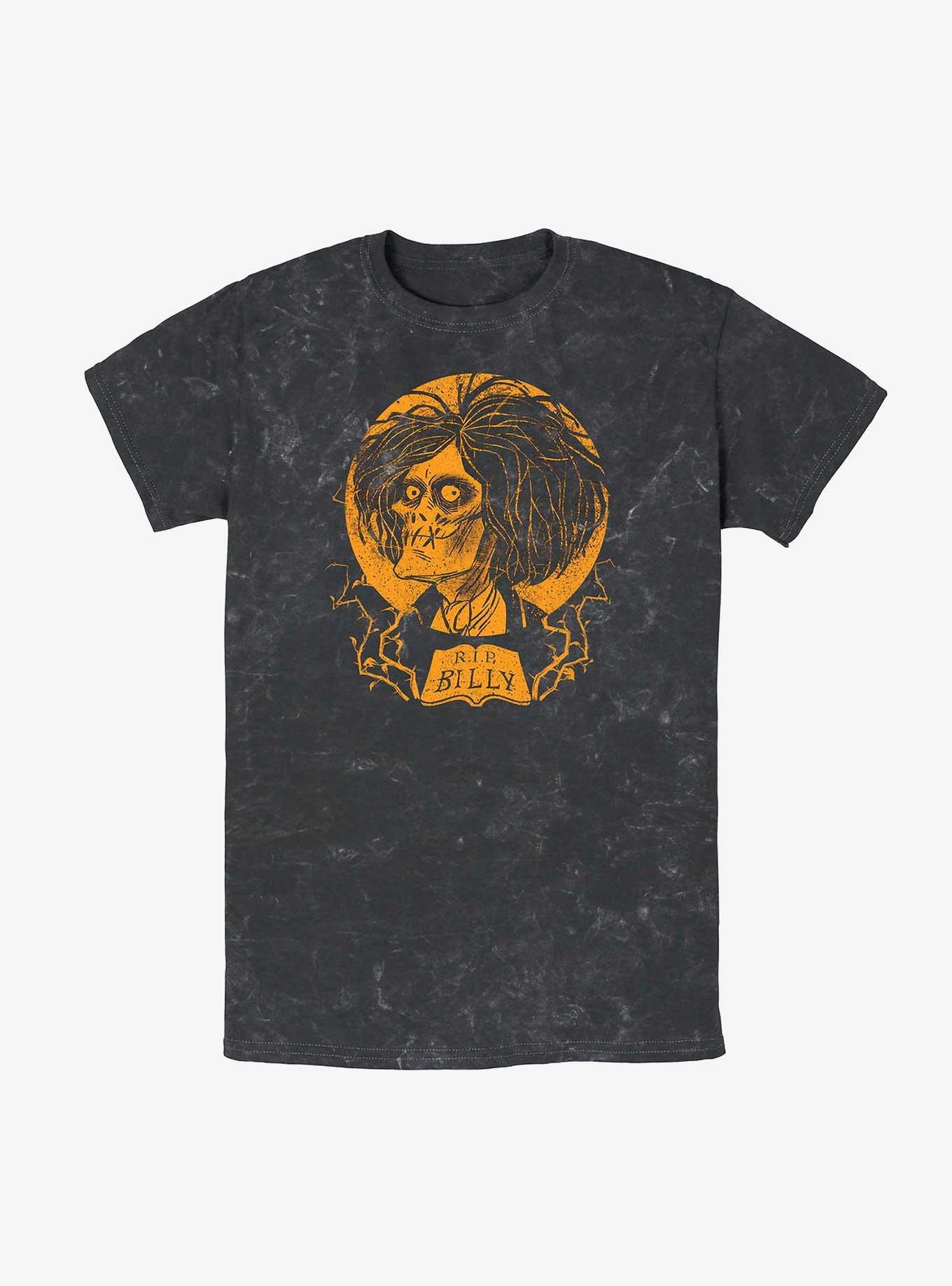 Disney Hocus Pocus RIP Billy Mineral Wash T-Shirt