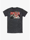 Disney Mickey Mouse Mickey And Headless Horseman Mineral Wash T-Shirt, BLACK, hi-res