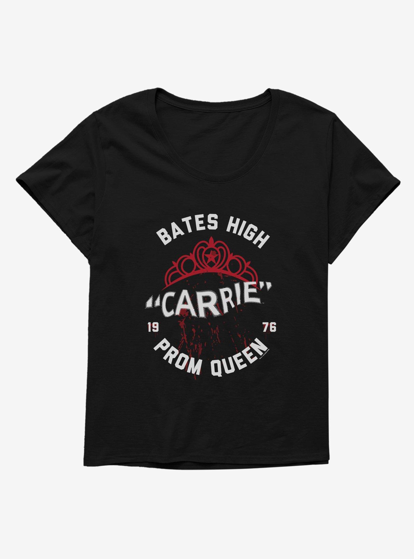 Carrie 1976 Crown Blood Splatter Girls T-Shirt Plus Size, , hi-res
