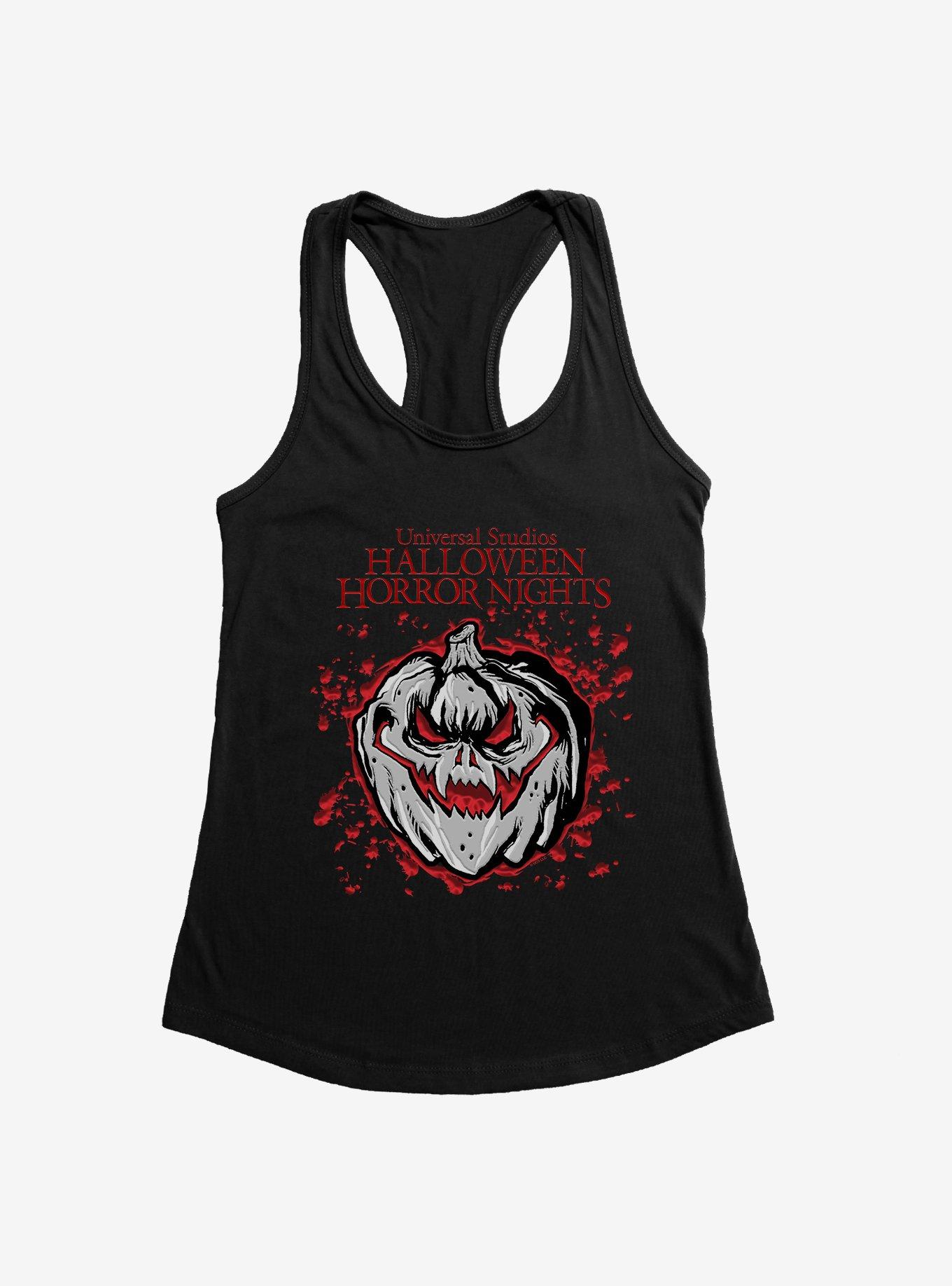 Halloween Horror Nights JackOLantern Girls Tank BLACK Hot Topic