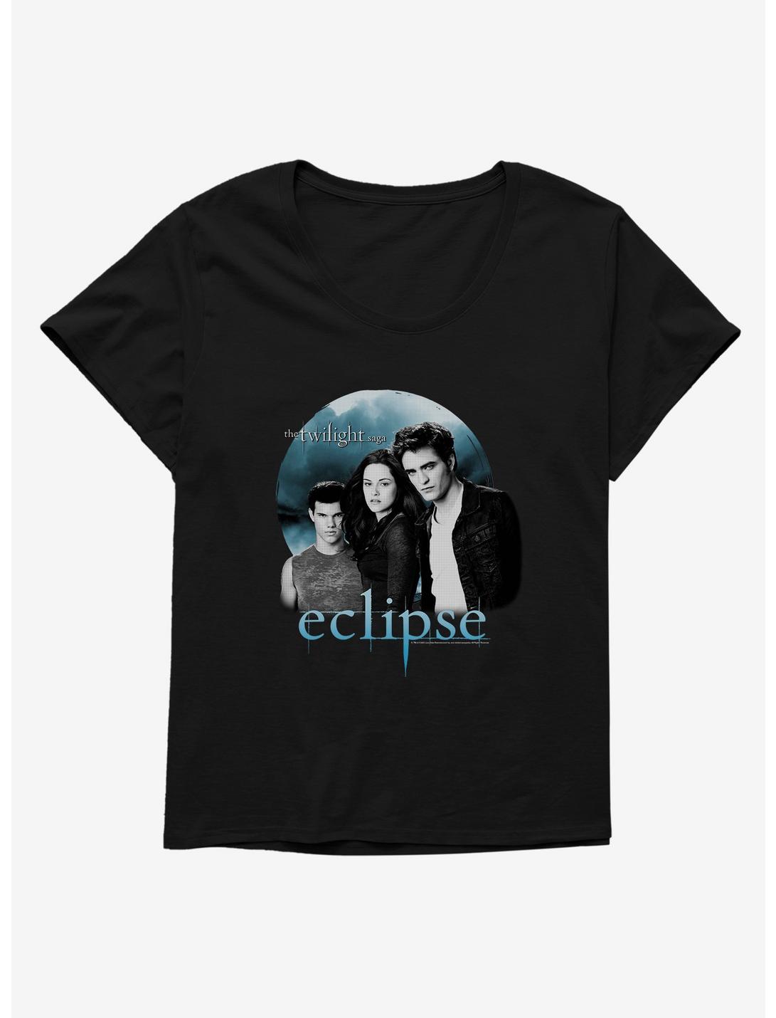 Twilight Eclipse Group Girls T-Shirt Plus Size, BLACK, hi-res