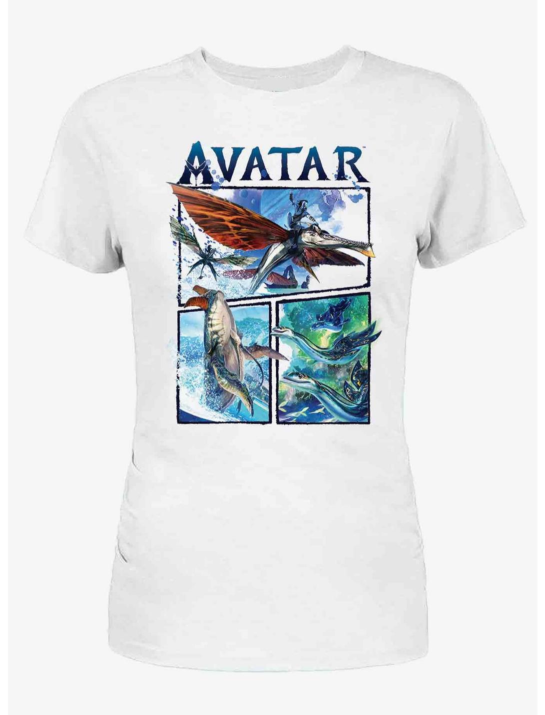 Avatar Animals Grid Girls T-Shirt, MULTI, hi-res
