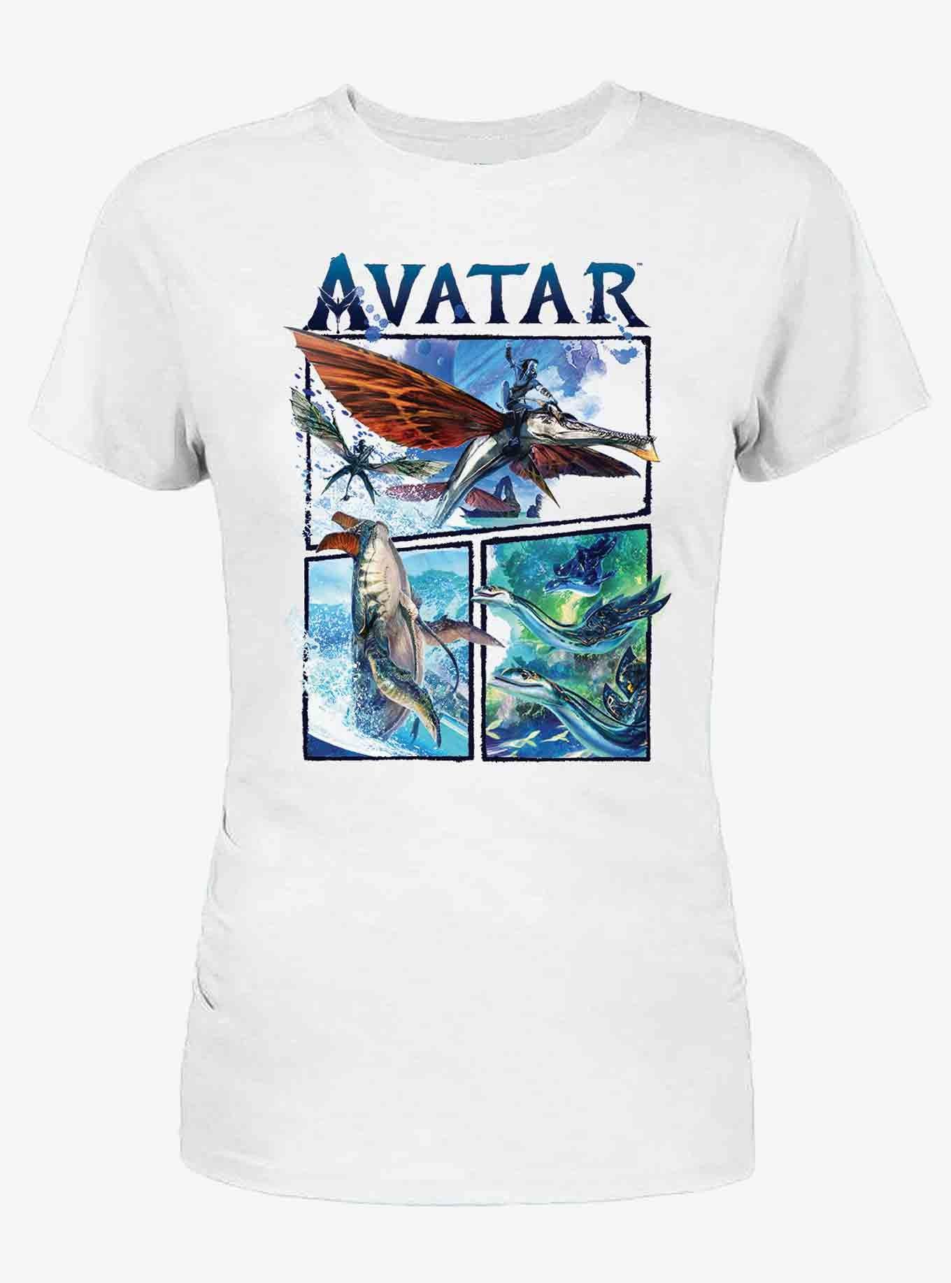 Avatar Animals Grid Girls T-Shirt, MULTI, hi-res