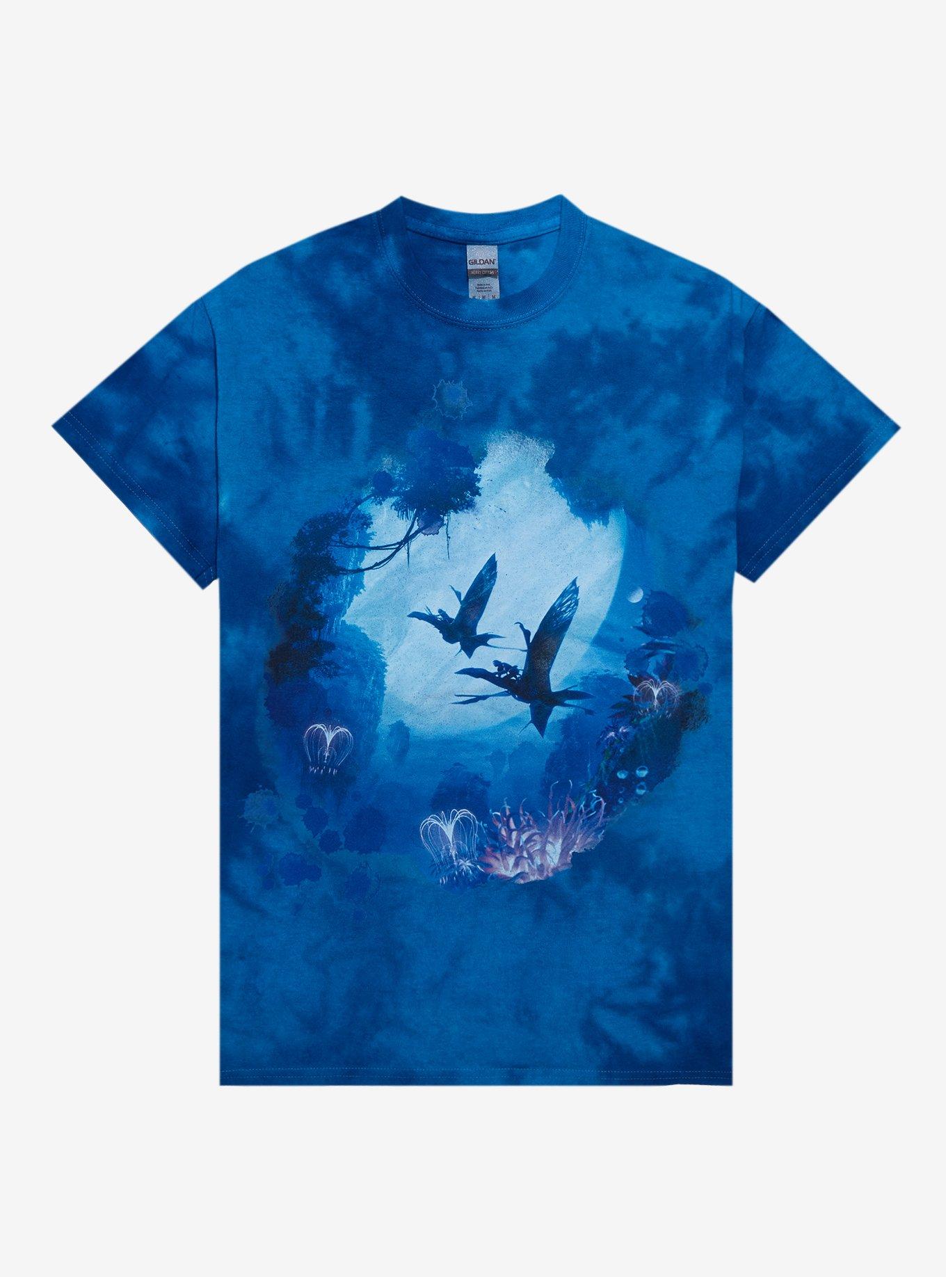 Avatar Toruk Riders Tie-Dye Boyfriend Fit Girls T-Shirt Plus Size, MULTI, hi-res