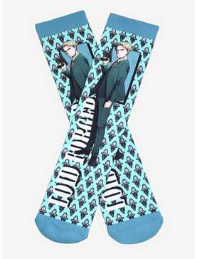 Spy x Family Loid Forger Character Crew Socks - BoxLunch Exclusive , , hi-res
