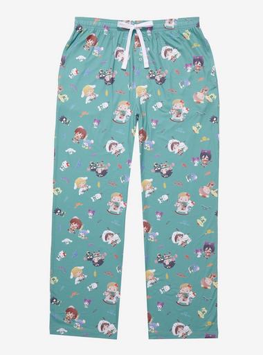 Attack On Titan Portrait Girls Pajama Pants Plus Size
