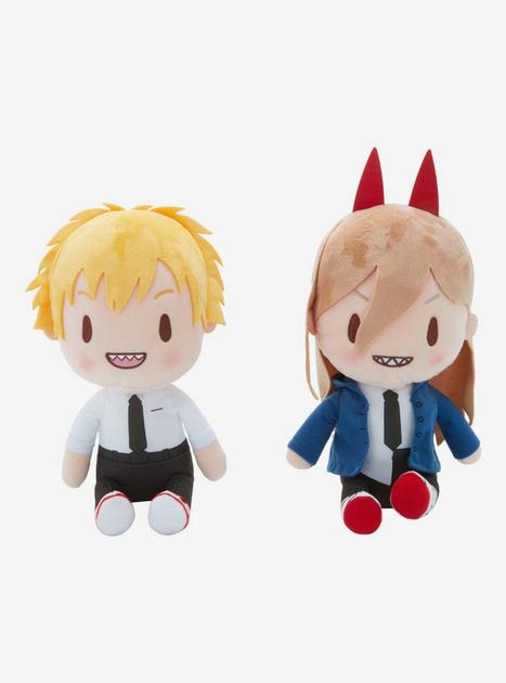 Chainsaw Man Denji Power Assorted Sitting Plush | Hot Topic