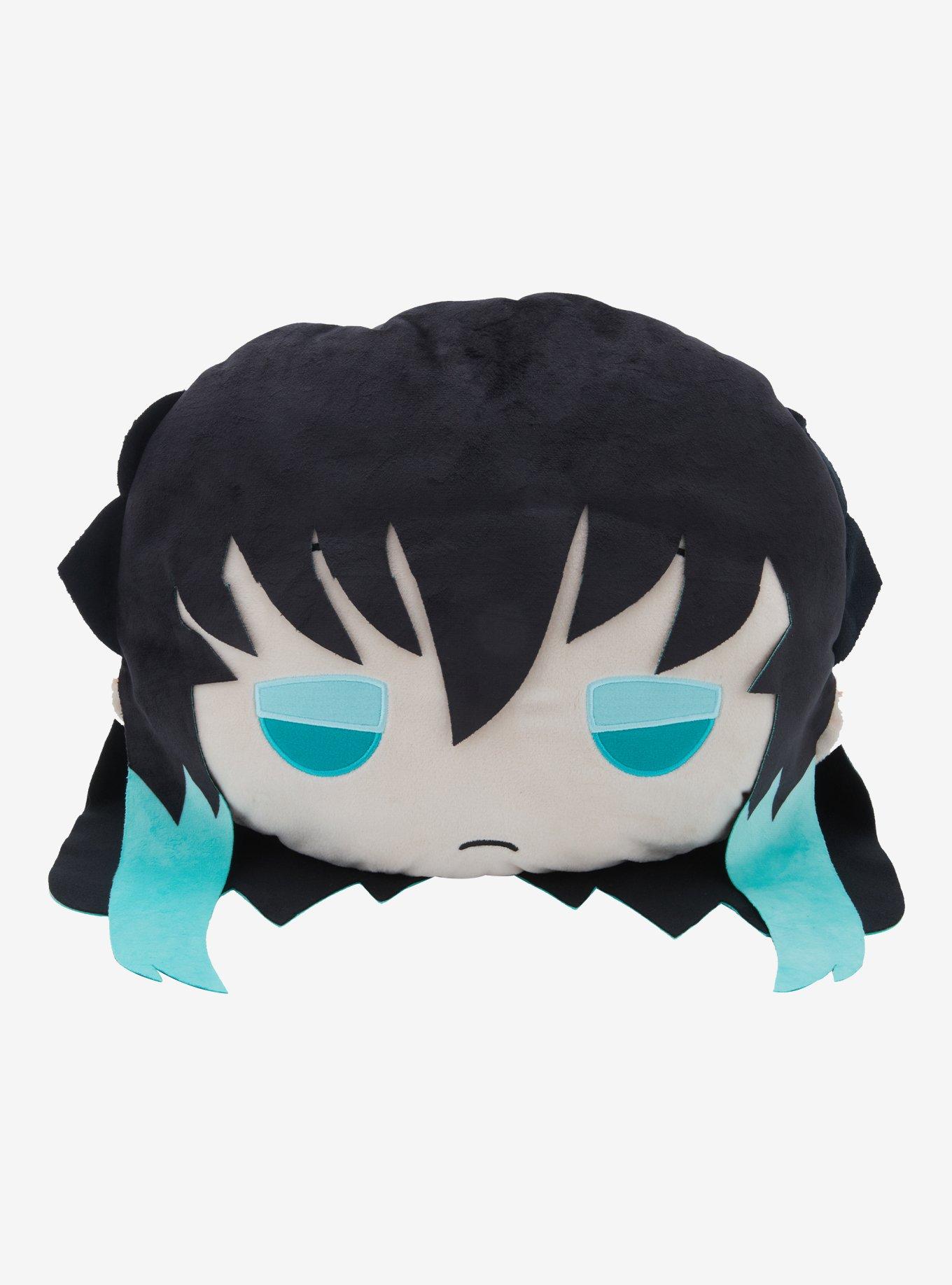 Anime Demon Slayer Short Plush Doll Pillow, Kimetsu no Yaiba, Tokitou  Muichirou, brinquedos fofos, almofada macia