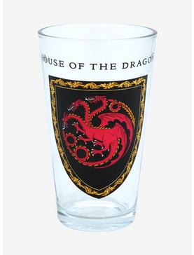 House Of The Dragon Targaryen Crest Pint Glass, , hi-res