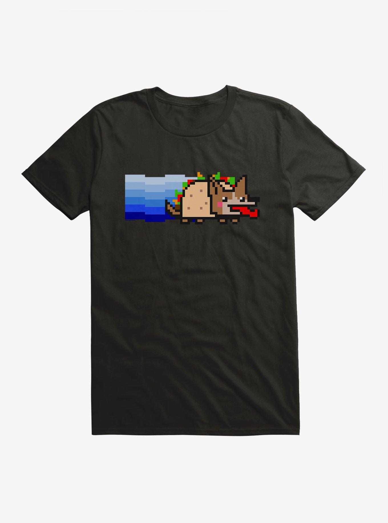 Nyan Cat Fiesta Dog T-Shirt, , hi-res