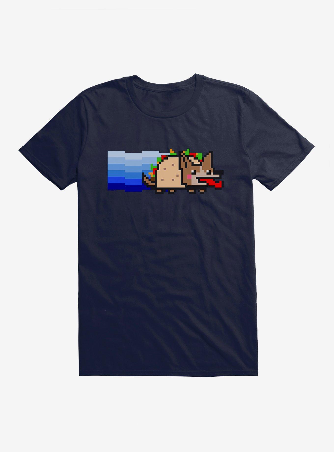 Nyan Cat Fiesta Dog T-Shirt, , hi-res