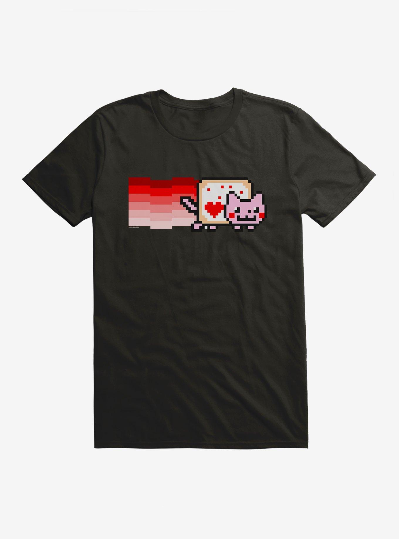 Nyan Cat Lovely T-Shirt, , hi-res