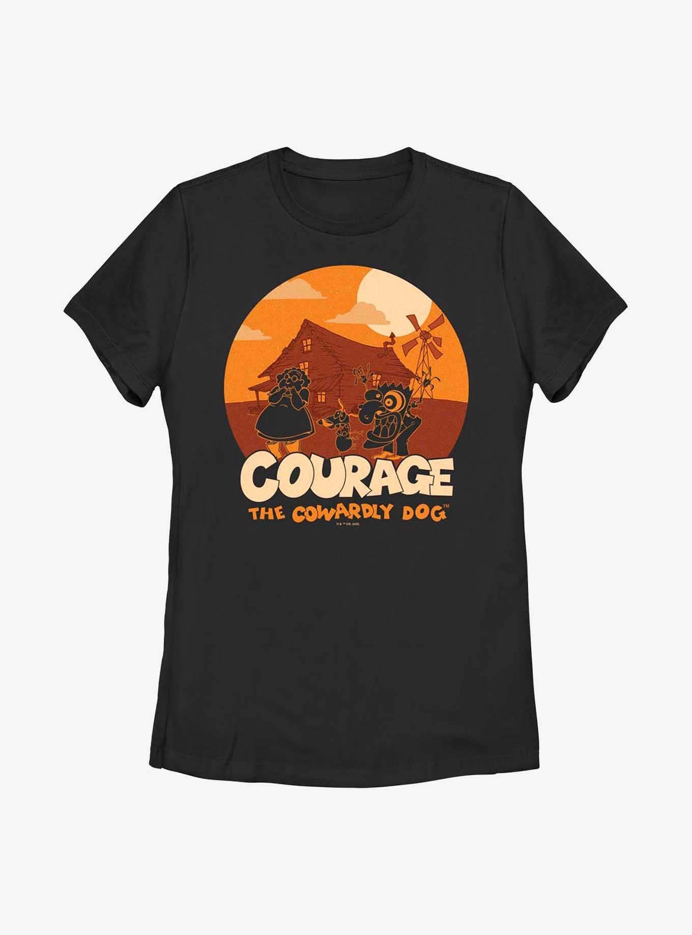 Courage The Cowardly Dog Haunt Womens T-Shirt, , hi-res