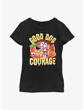 Courage The Cowardly Dog Good Dog Scary Youth Girls T-Shirt, , hi-res