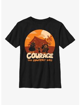 Courage The Cowardly Dog Haunt Youth T-Shirt, , hi-res