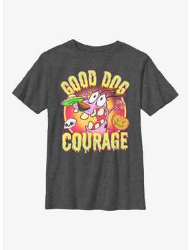 Courage The Cowardly Dog Good Dog Scary Youth T-Shirt, , hi-res