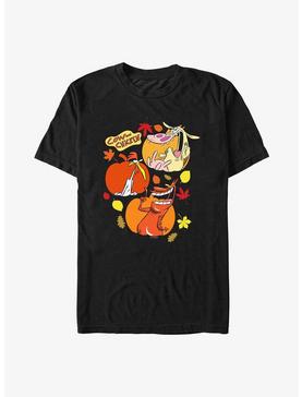 Cow And Chicken Cow And Chicken Pumpkin Portraits T-Shirt, , hi-res
