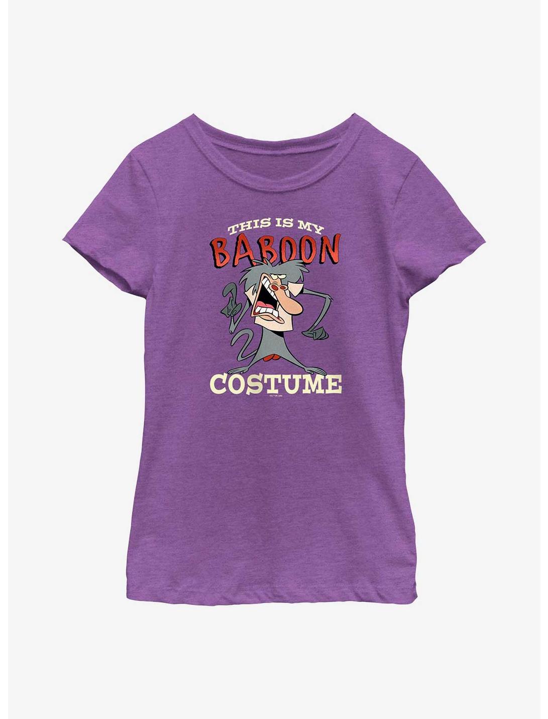 I Am Weasel My Baboon Costume Cosplay Youth Girls T-Shirt, PURPLE BERRY, hi-res